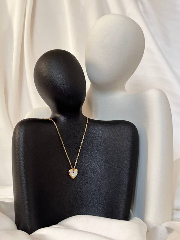 Collier Coeur de neige